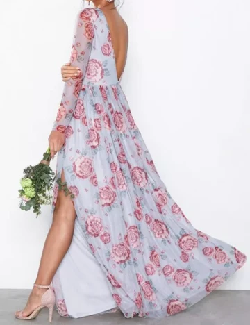 Rochie lunga NELLY, floral, 42 Floral print
