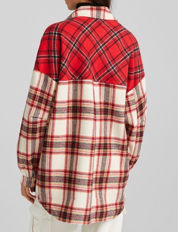 Jacheta Bershka, rosu, XS
