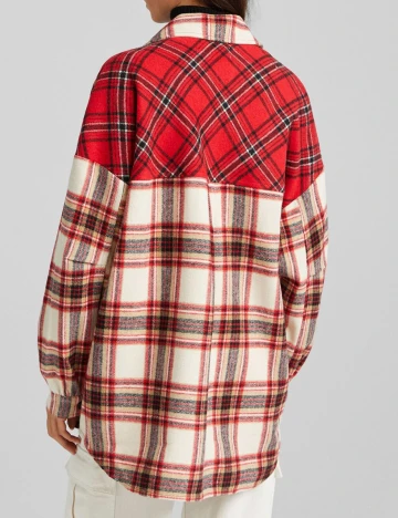 Jacheta Bershka, rosu, XS