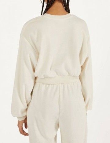 Bluza Bershka, crem, XS