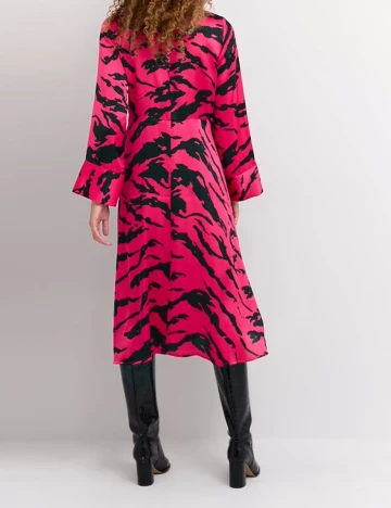Rochie medie My Essential Wardrobe, roz, 36 Roz