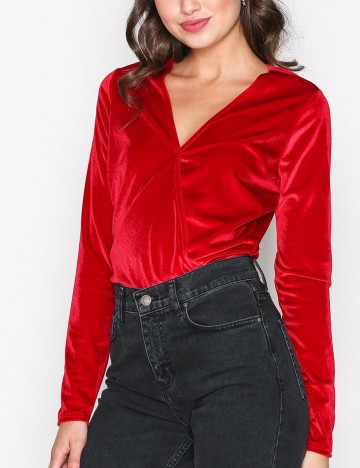 Bluza NELLY, rosu, XS