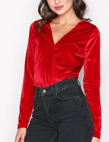 Bluza NELLY, rosu, XS