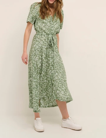 Rochie lunga Kaffe, verde Verde