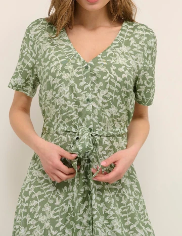 Rochie lunga Kaffe, verde Verde