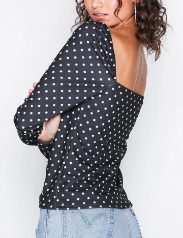 Bluza NELLY, bleumarin, S