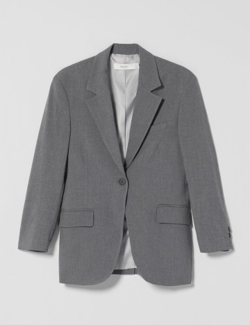 Sacou Bershka, gri, L