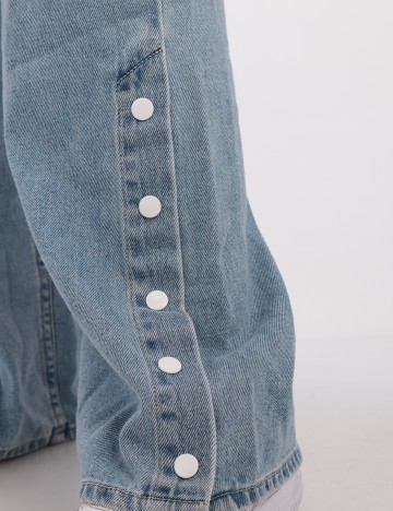 Blugi Bershka, albastru, 36