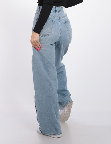 Blugi Bershka, albastru, 36