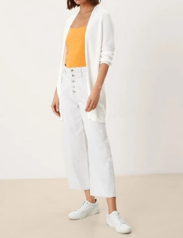 Cardigan s.Oliver, alb, 46