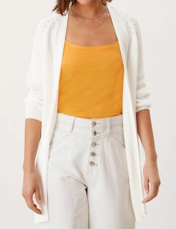 Cardigan s.Oliver, alb, 46