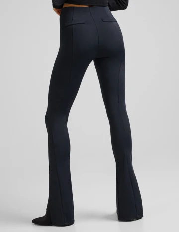 Pantaloni Bershka, negru, S