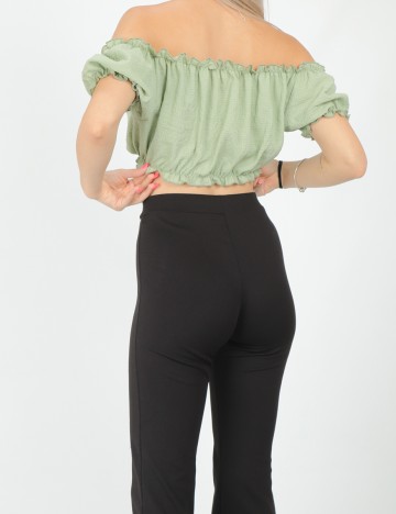 Top SHEIN, verde, S