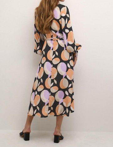 Rochie medie Kaffe, mix culori
