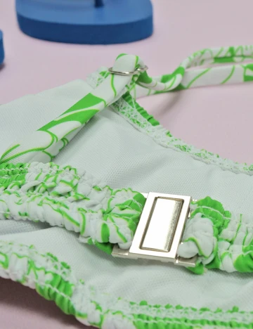 Costum de baie SHEIN, verde, M Verde