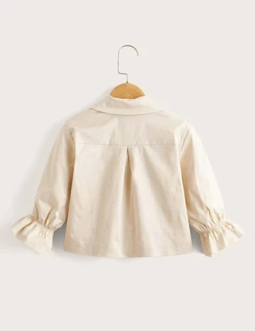 Sacou Shein Kids, crem, 3 ANI Crem