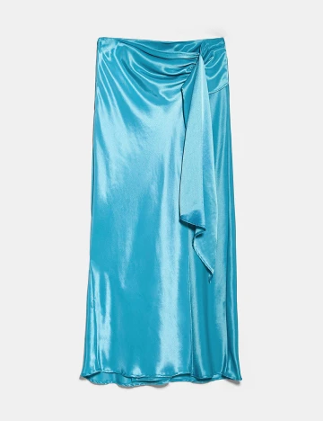 Fusta Zara, albastru, L