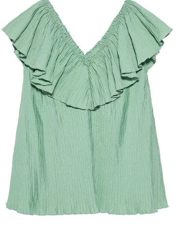 Rochie Zara, verde, XS Verde