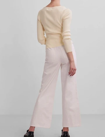 Bluza Pieces, crem, L Crem