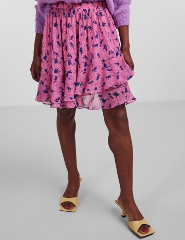 Fusta Y.A.S, roz, XS