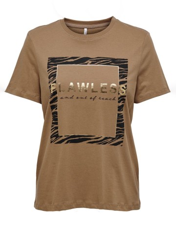 Tricou Only, maro, XL