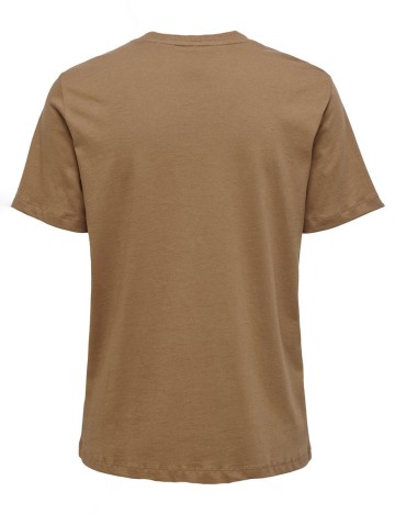 Tricou Only, maro, XL