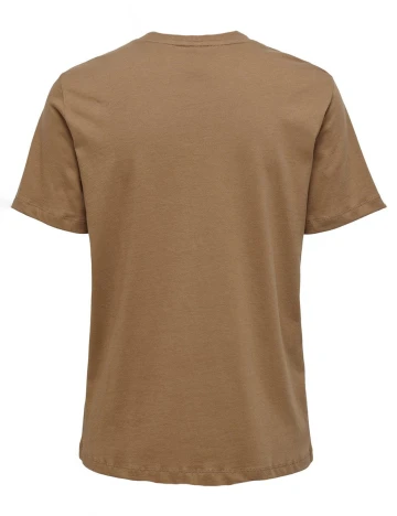 Tricou Only, maro, XL