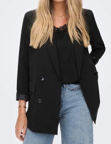 Sacou Jacqueline de Yong, negru, M