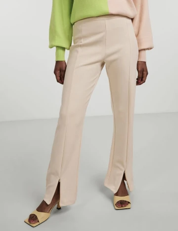 Pantaloni Y.A.S, crem, L