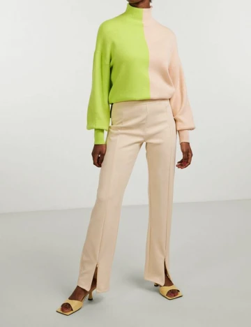Pantaloni Y.A.S, crem, L