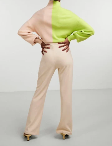 Pantaloni Y.A.S, crem, L