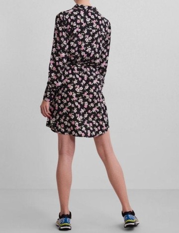 Rochie scurta Pieces, negru, S