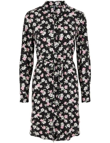 Rochie scurta Pieces, negru, S