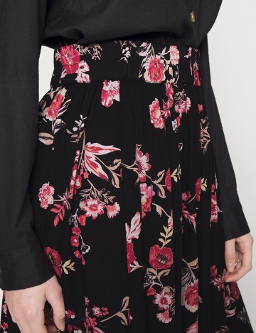 Fusta Pieces, negru, S