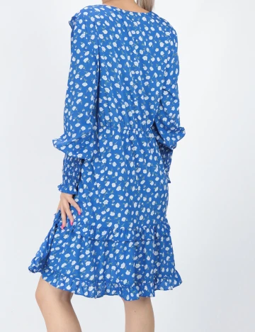 Rochie scurta Vero Moda, albastru Albastru