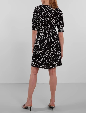 Rochie scurta Pieces, negru, M