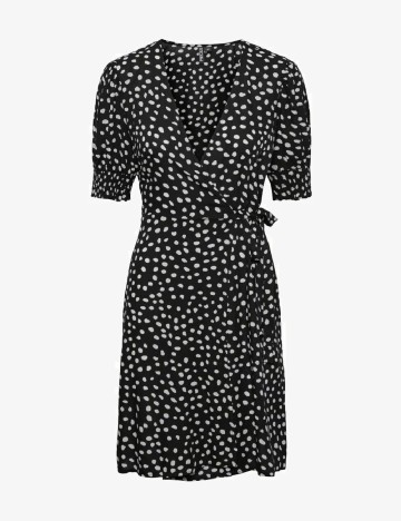 Rochie scurta Pieces, negru, M