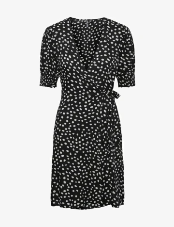 Rochie scurta Pieces, negru, M