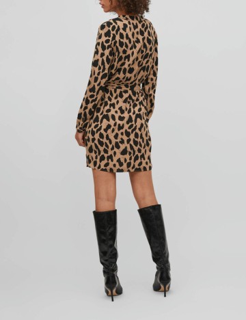 Rochie scurta Vila, animal print, 36
