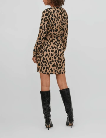 Rochie scurta Vila, animal print, 36