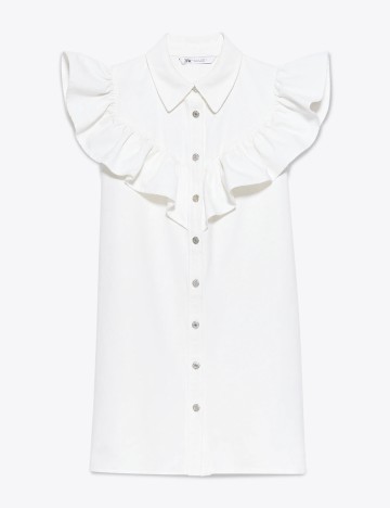 Rochie Zara, alb, M
