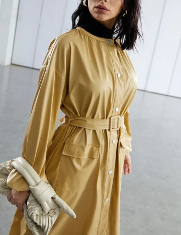 Trench SHEIN, bej, XS