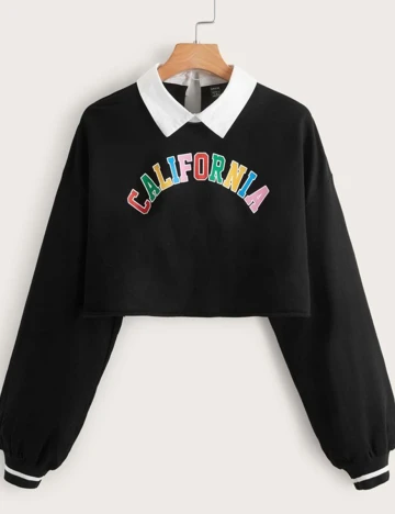 Top SHEIN, negru, XS