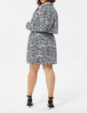 Compleu SHEIN CURVE, animal print, 0 XL