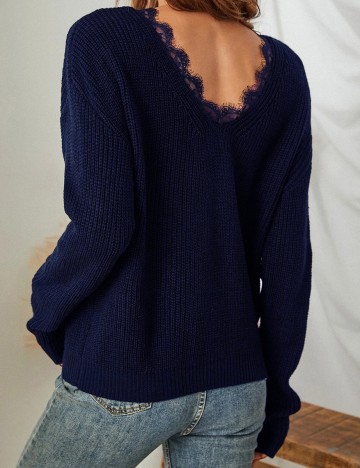 Bluza SHEIN, bleumarin, S