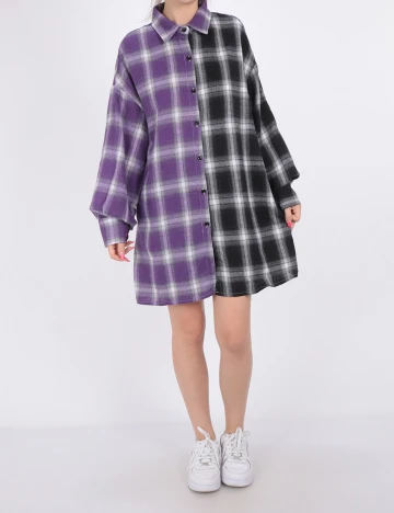 Rochie Scurta SHEIN, mov, M