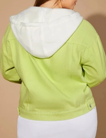 Jacheta SHEIN CURVE, verde, 3XL Verde