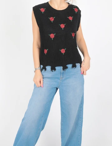 Vesta SHEIN, negru, M Negru