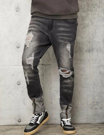Blugi SHEIN, gri, 33