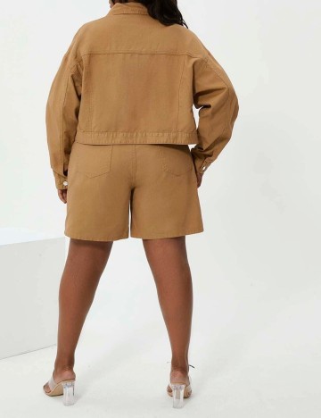 Compleu SHEIN CURVE, maro, 3XL
